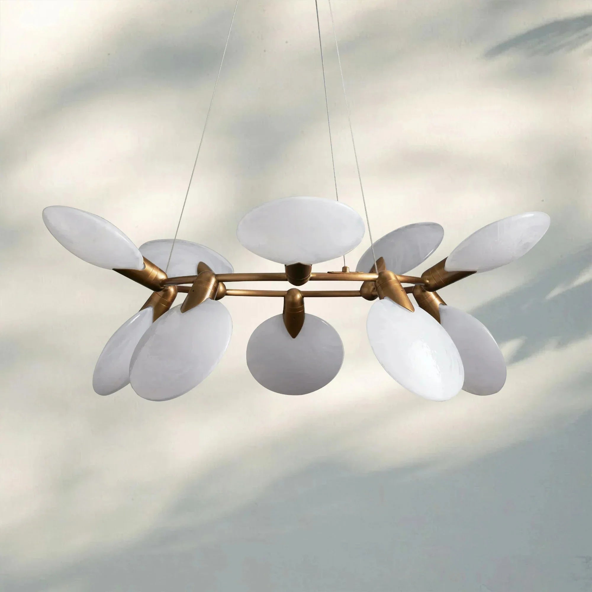 Lyla Halo Chandelier - Joyfuzzy