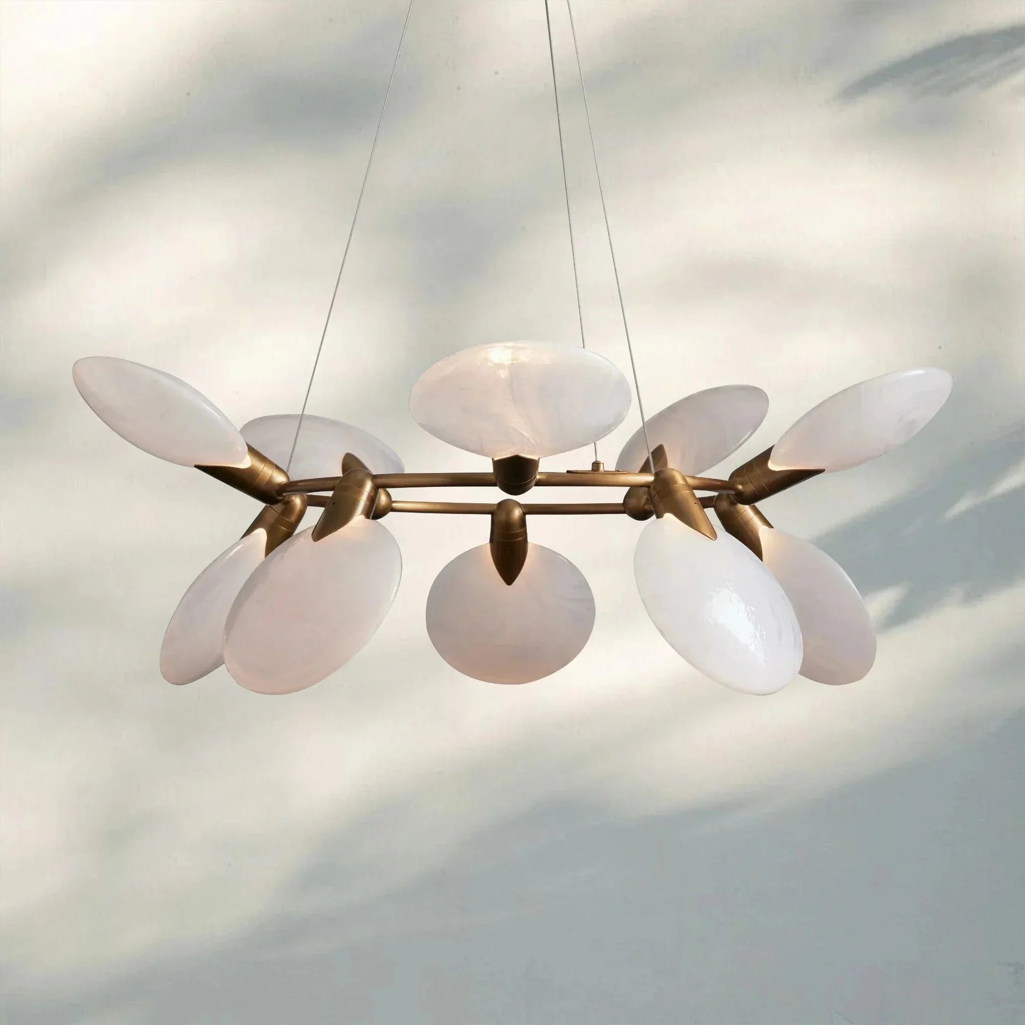 Lyla Halo Chandelier - Joyfuzzy