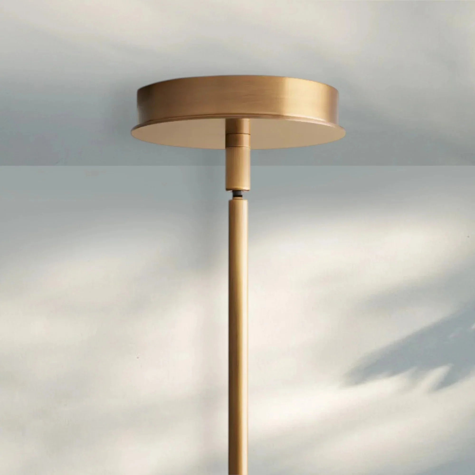 Lyla Pendant Modern Alabaster Pendant for Staircase Foyer - Joyfuzzy