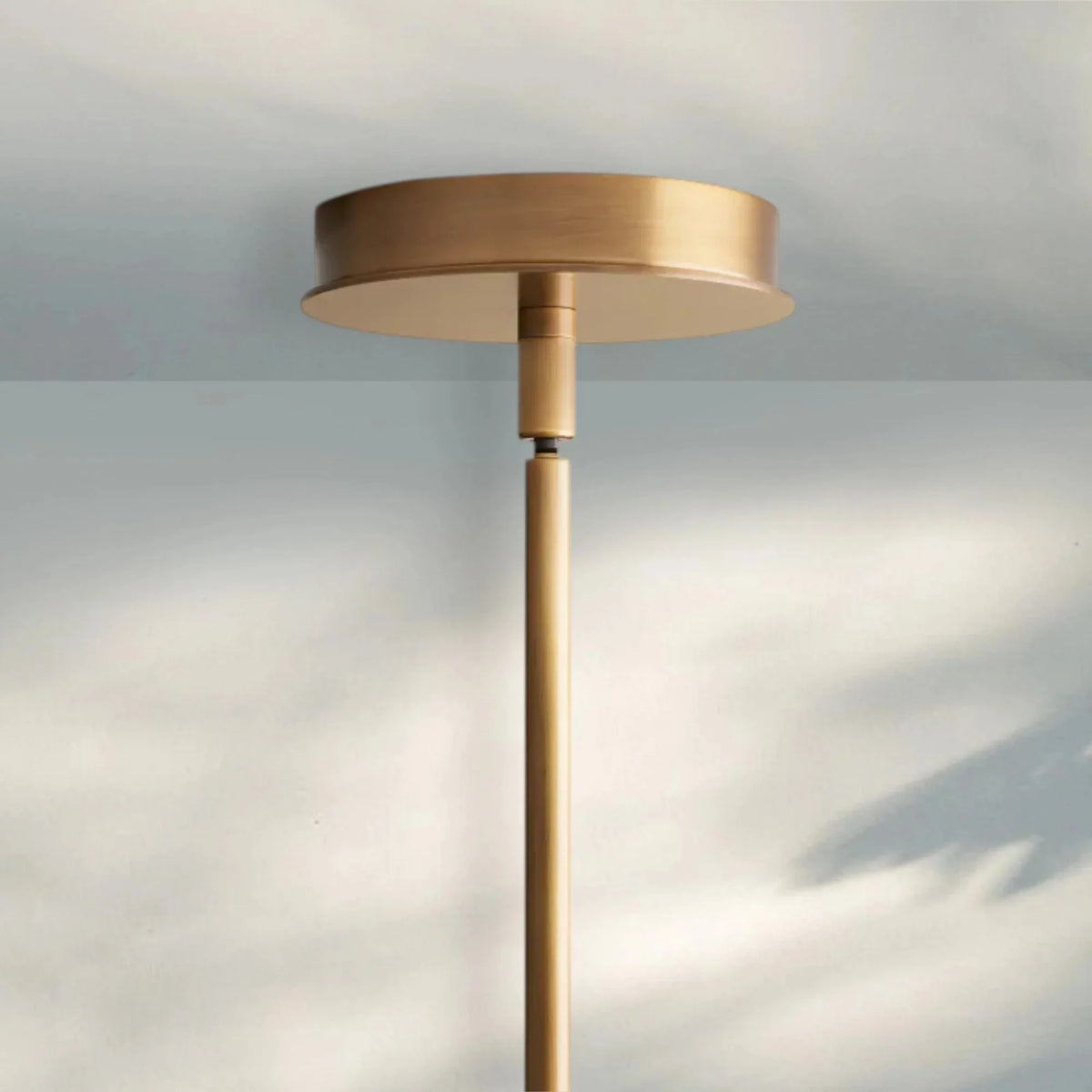 Lyla Pendant Modern Alabaster Pendant for Staircase Foyer - Joyfuzzy