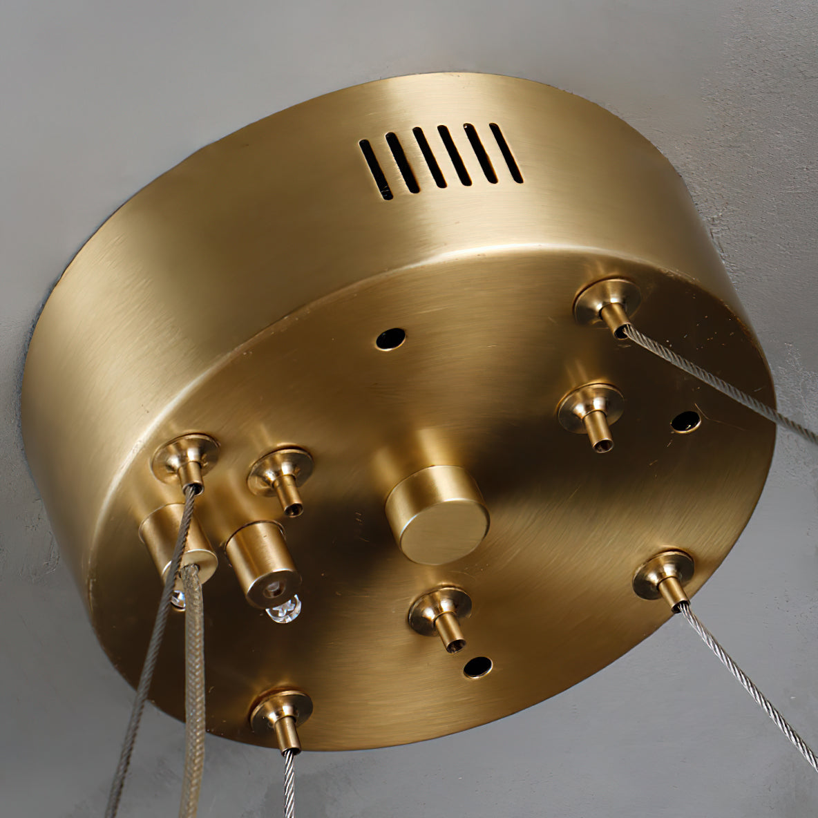 Lysander Modern Two- Tier Alabaster Chandelier Lighting