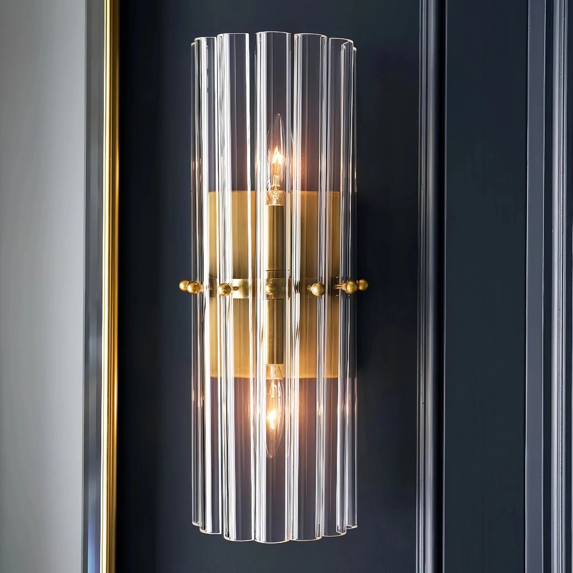 Mallory Glass Wall Sconce - Joyfuzzy