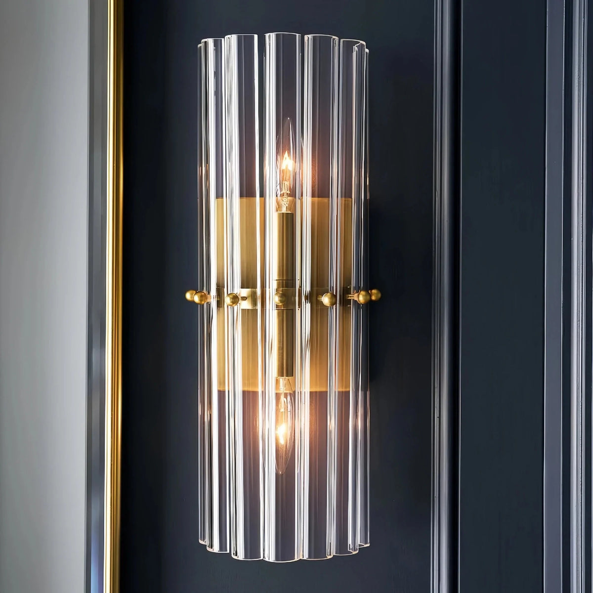 Mallory Glass Wall Sconce - Joyfuzzy