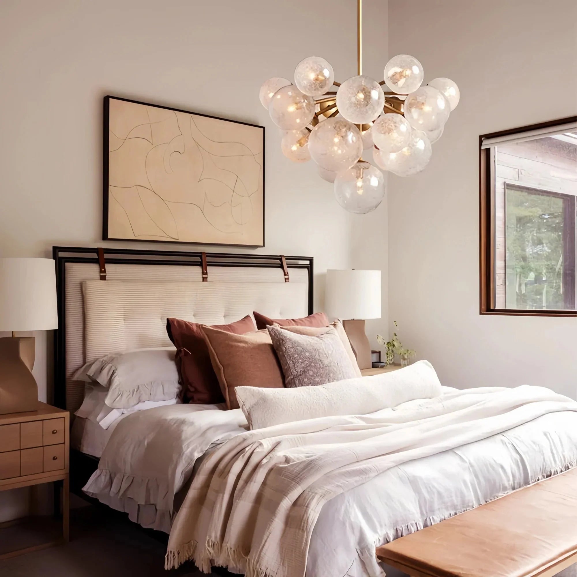 Mandoza Chandelier 19/37 Light - 19 LightsBrassJoyfuzzy