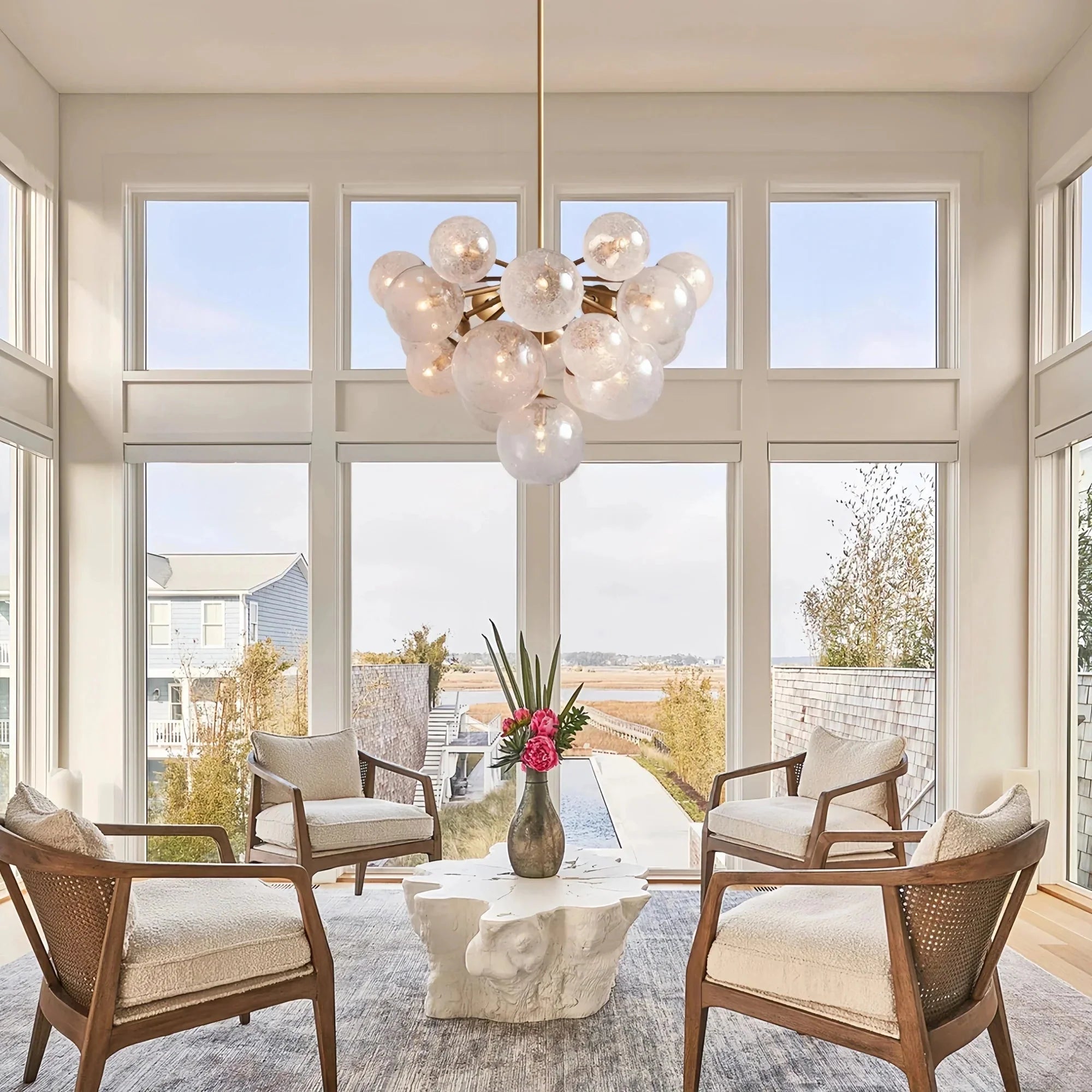 Mandoza Chandelier 19/37 Light - 19 LightsBrassJoyfuzzy