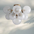 Mandoza Flushmount - BrassJoyfuzzy