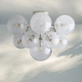 Mandoza Flushmount - BronzeJoyfuzzy