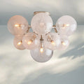 Mandoza Flushmount - BronzeJoyfuzzy