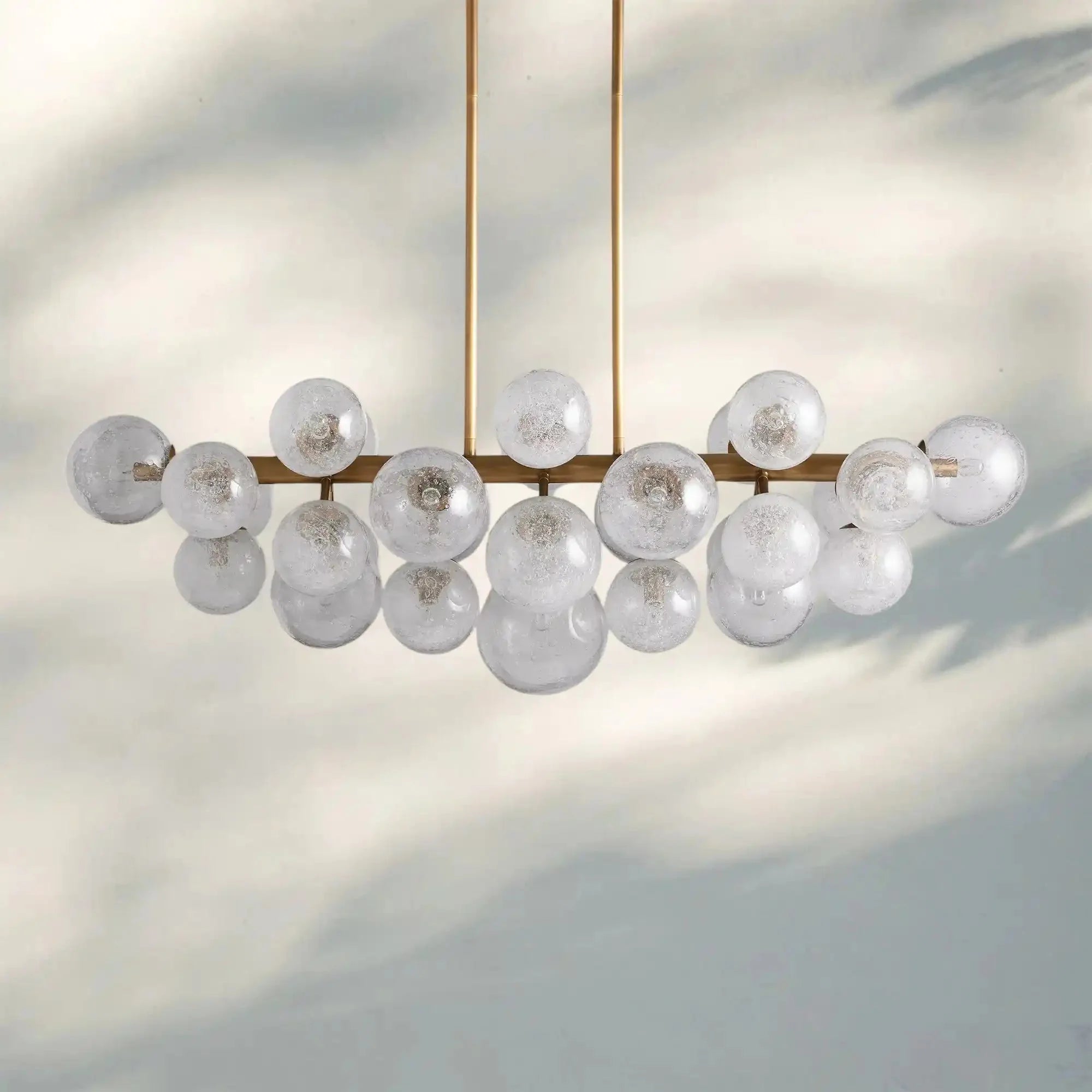 Mandoza Linear Chandelier - NickelJoyfuzzy