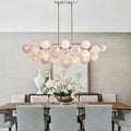 Mandoza Linear Chandelier - NickelJoyfuzzy