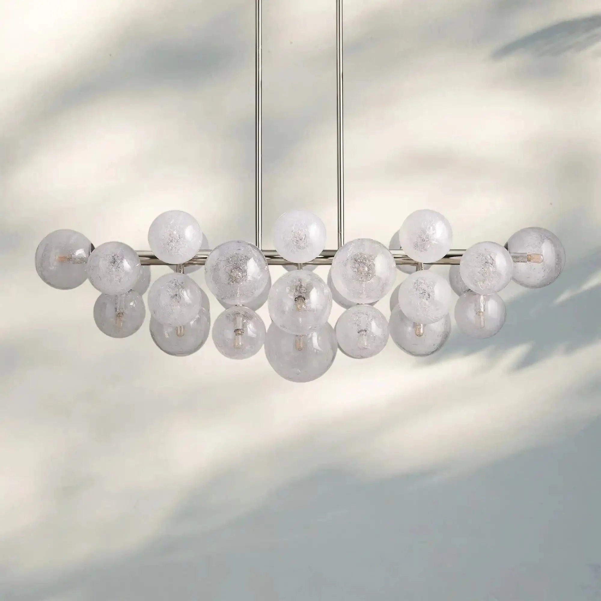 Mandoza Linear Chandelier - NickelJoyfuzzy