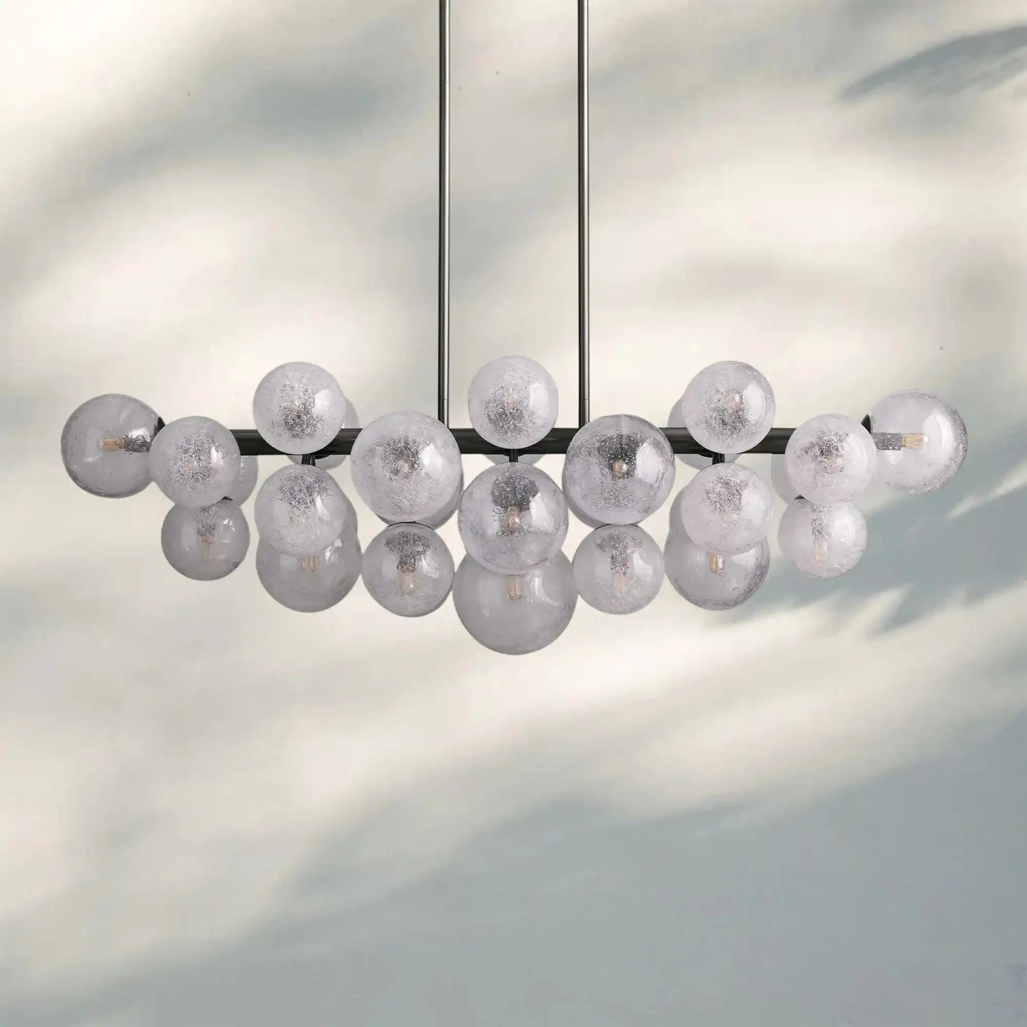 Mandoza Linear Chandelier - NickelJoyfuzzy