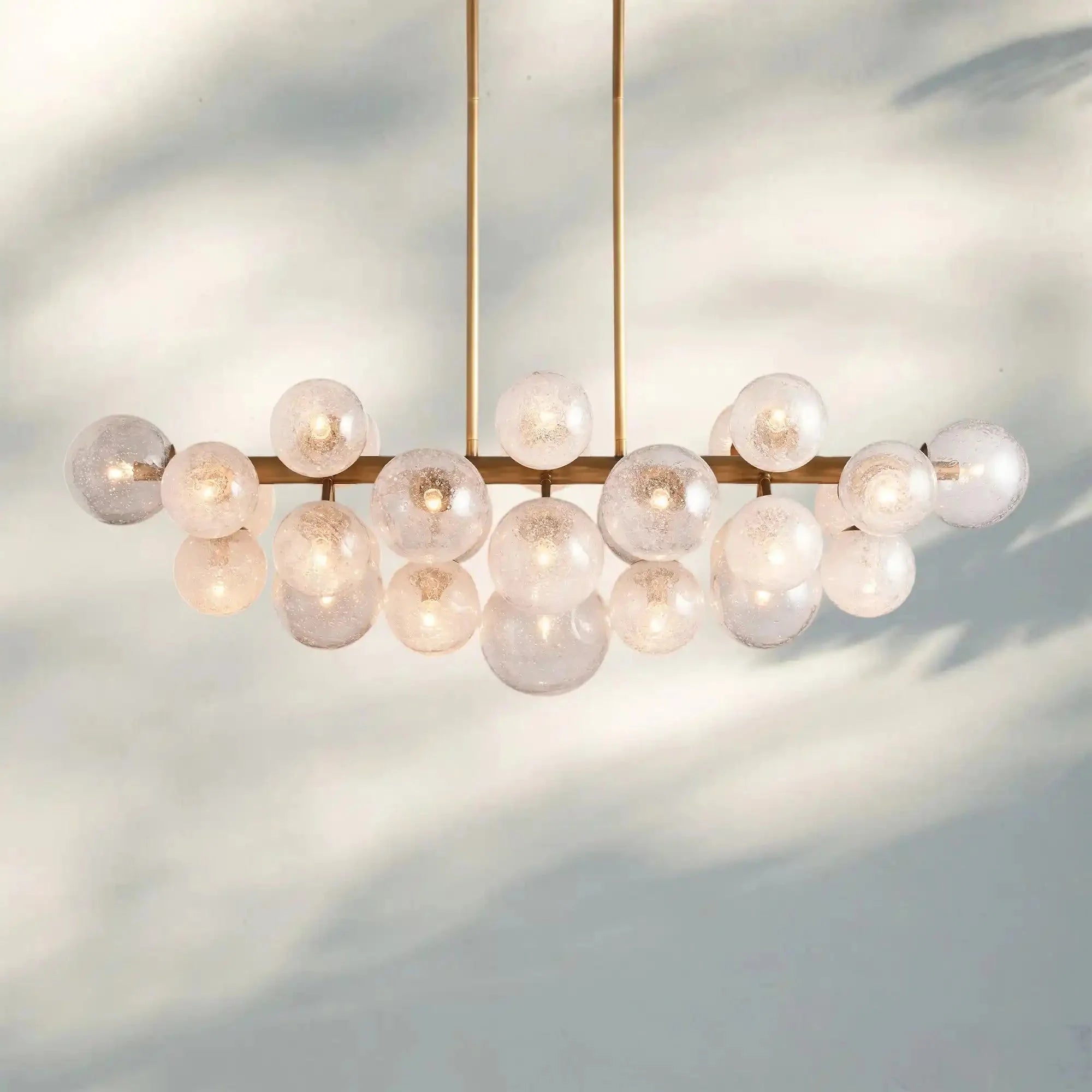 Mandoza Linear Chandelier - BrassJoyfuzzy