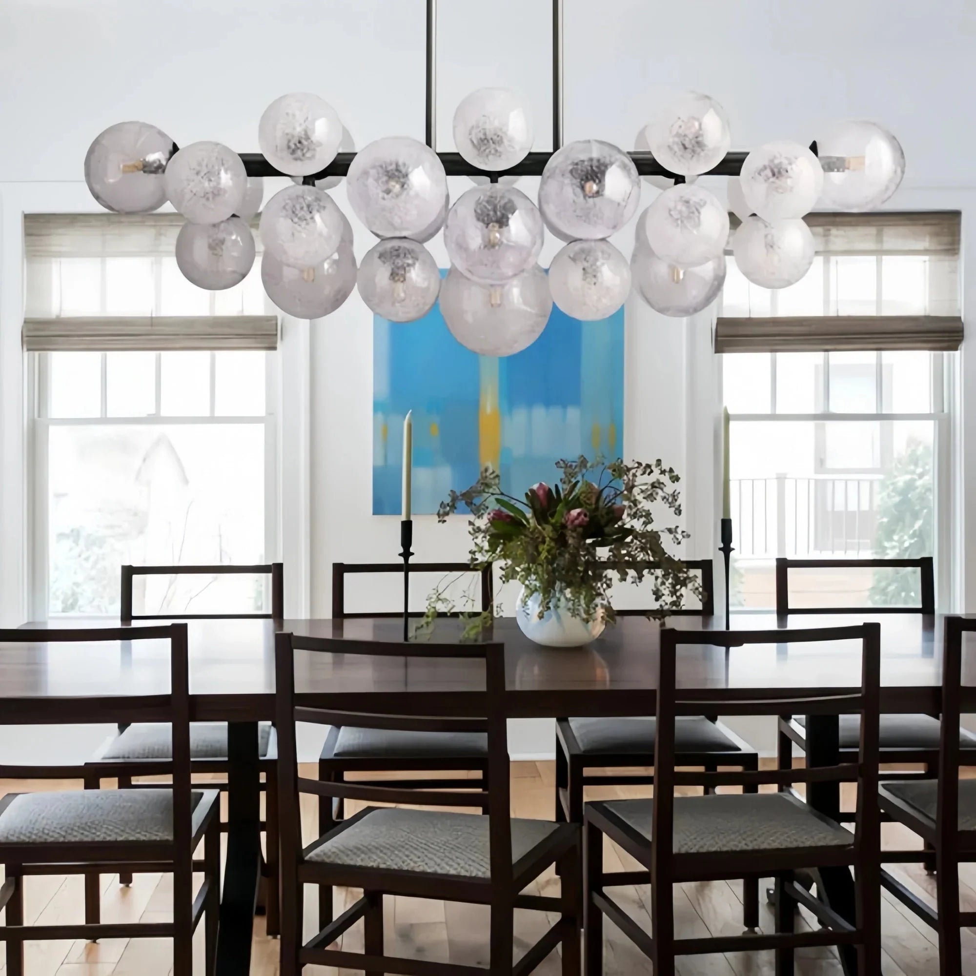 Mandoza Linear Chandelier - BrassJoyfuzzy