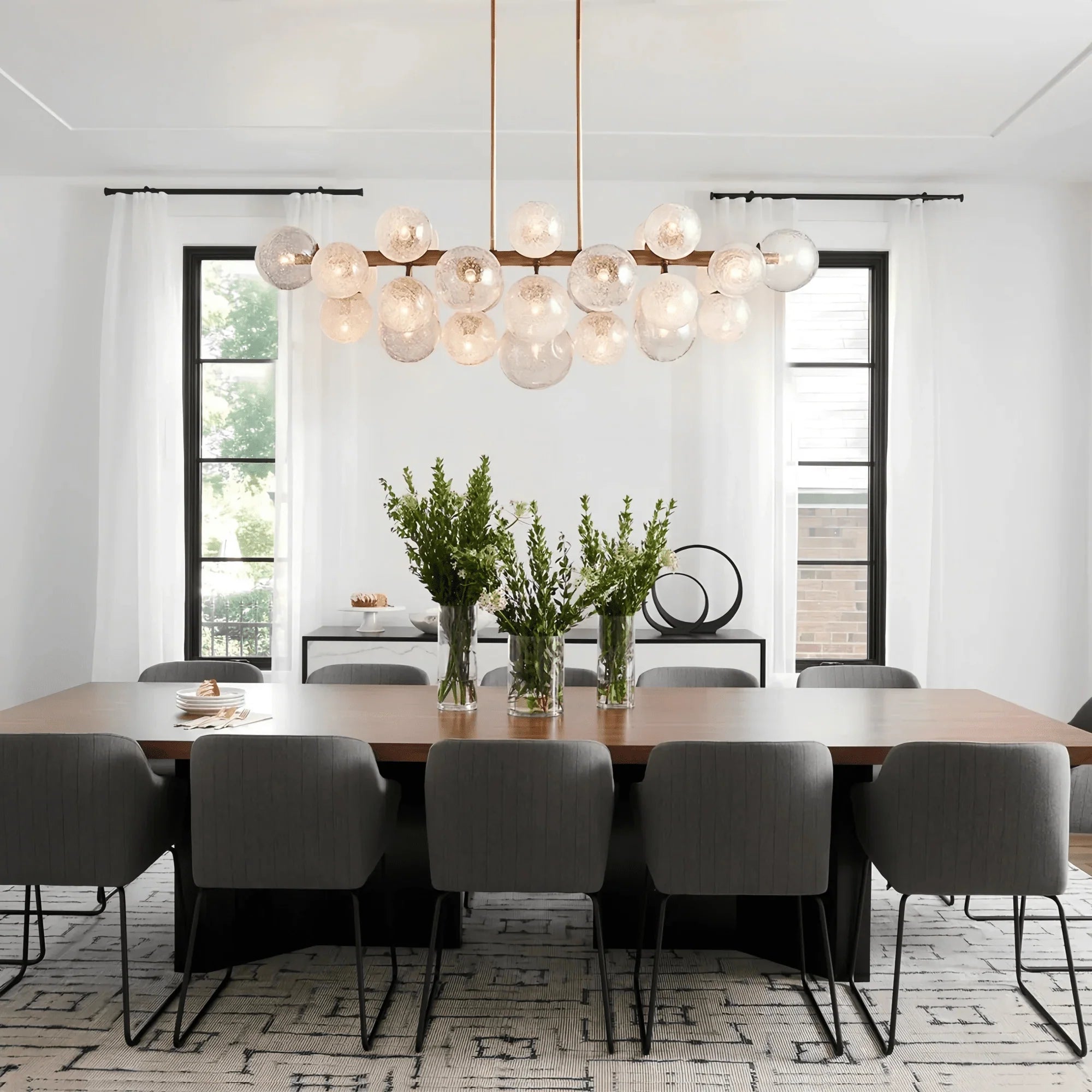Mandoza Linear Chandelier - BrassJoyfuzzy