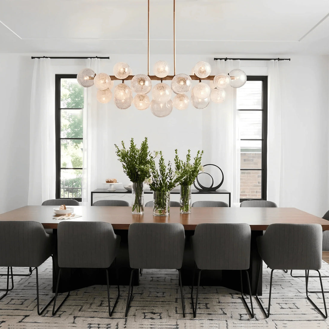 Mandoza Linear Chandelier - BrassJoyfuzzy