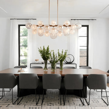 Mandoza Linear Chandelier - BrassJoyfuzzy