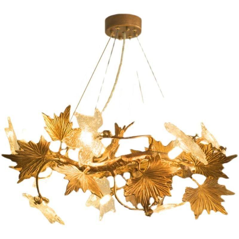 Maple Leaf Branch Chandelier - D120cm (D47¼")Joyfuzzy