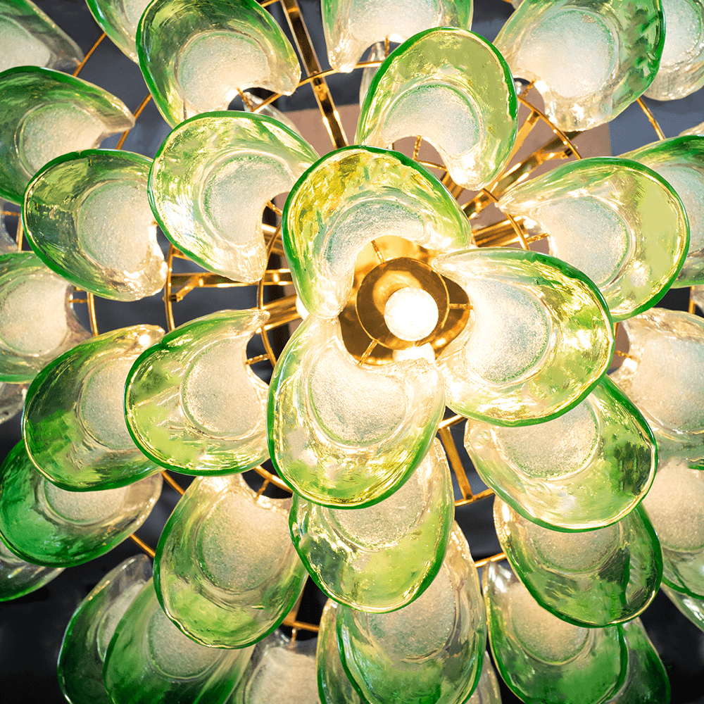 Marielle Mid Century Petal Chandelier - Joyfuzzy