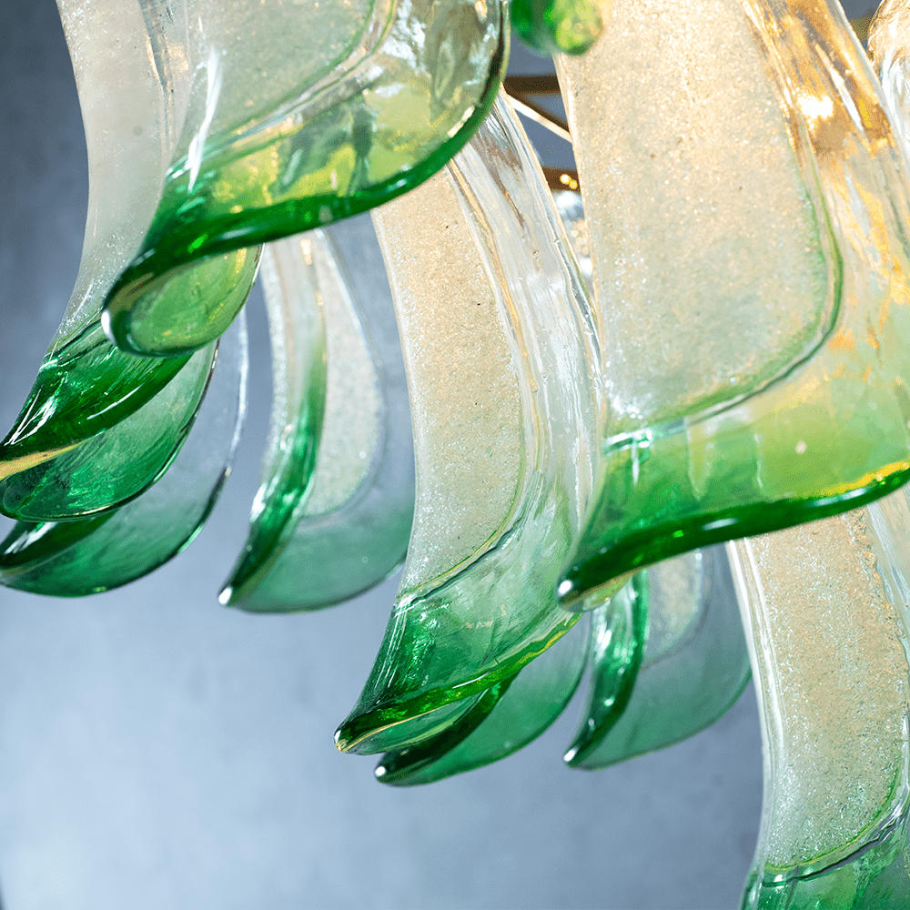 Marielle Mid Century Petal Chandelier - Joyfuzzy