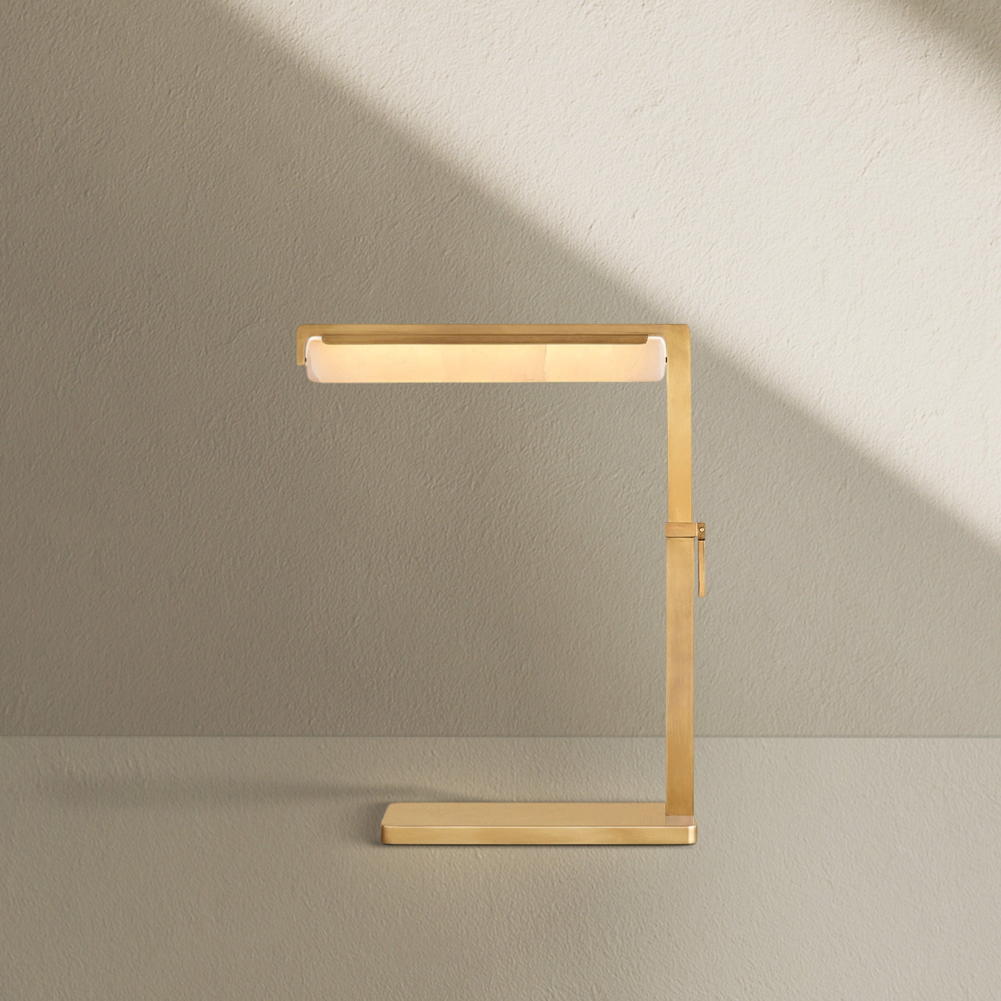 Aufz Alabaster Task Table Lamp