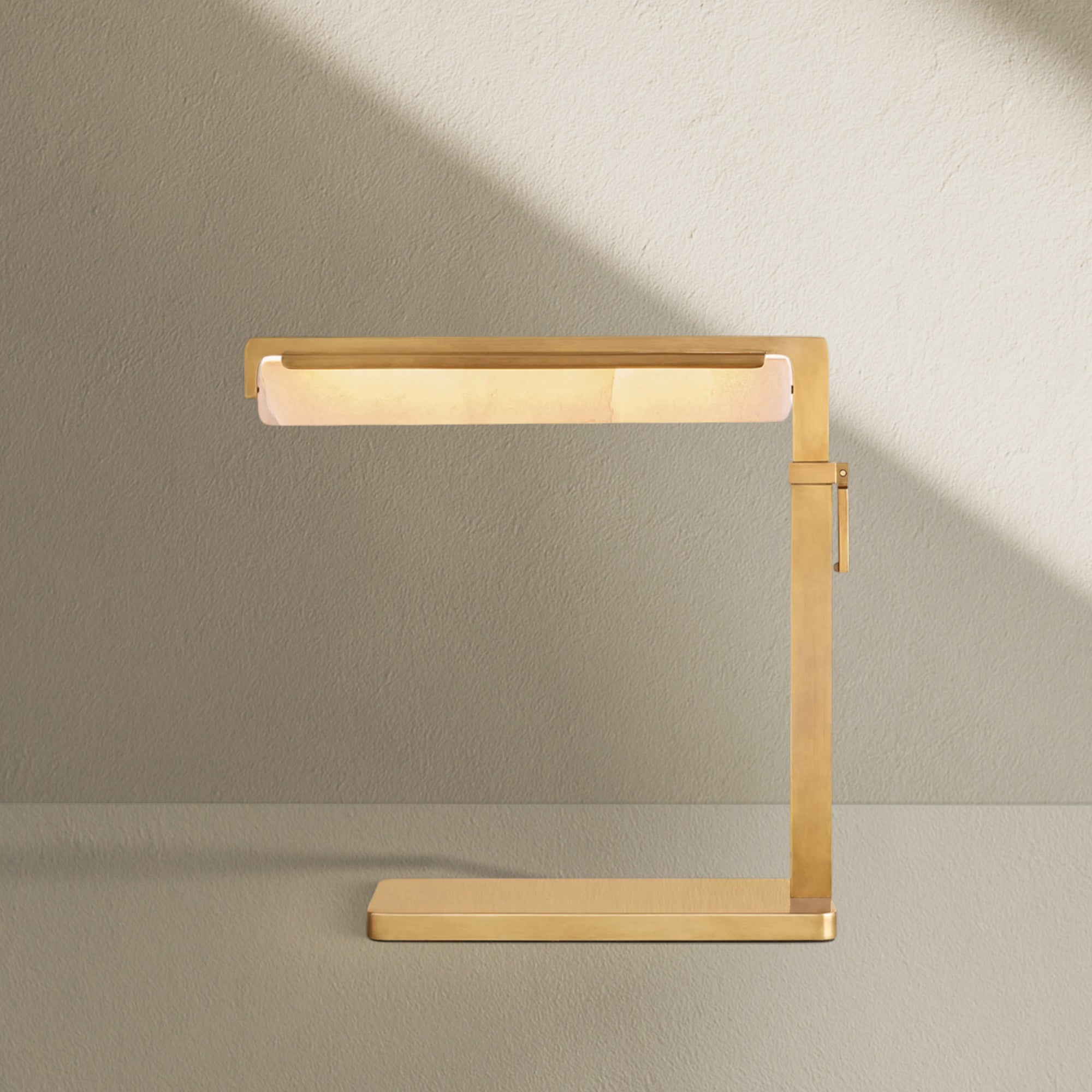 Aufz Alabaster Task Table Lamp