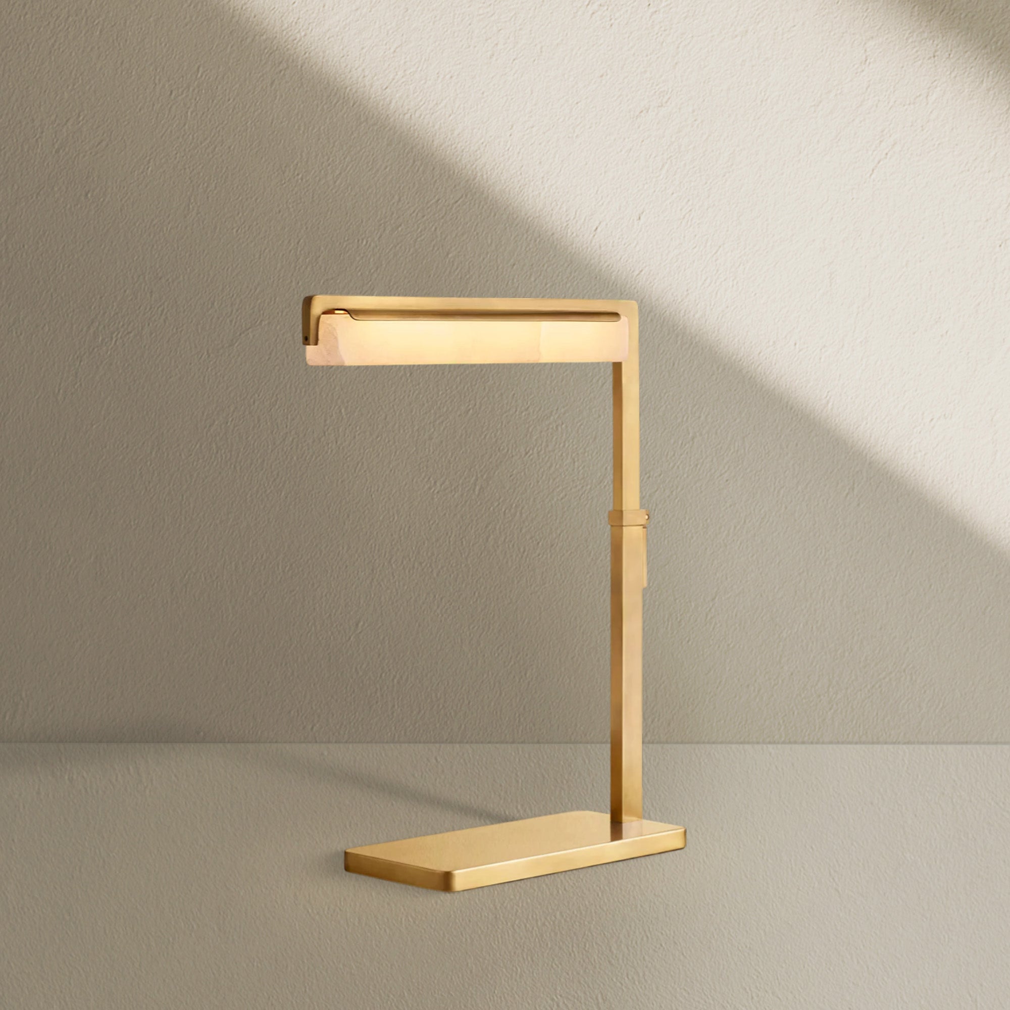 Aufz Alabaster Task Table Lamp