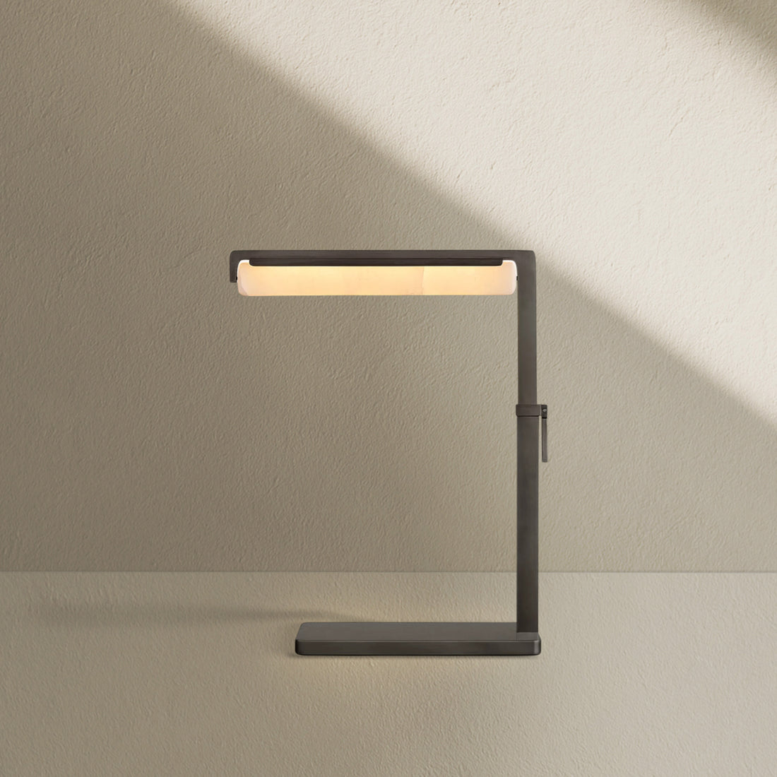 Aufz Alabaster Task Table Lamp