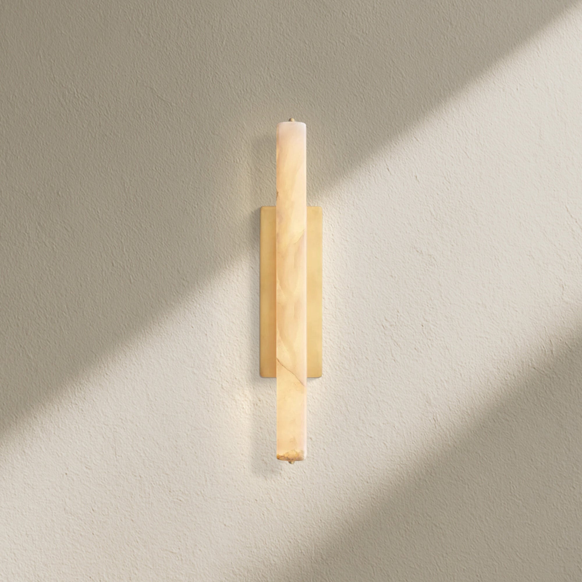 Aufz Alabaster Single Sconce