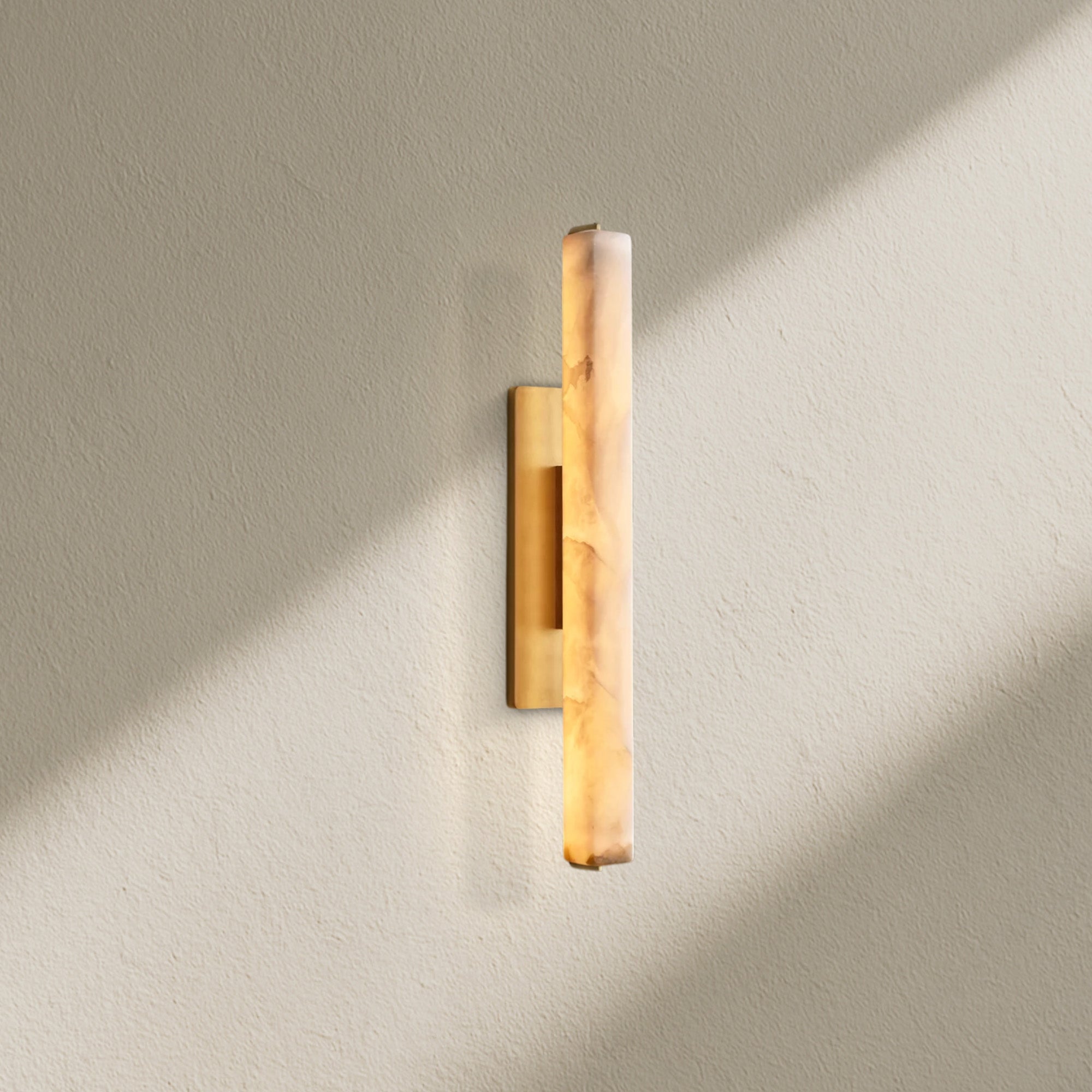 Aufz Alabaster Single Sconce