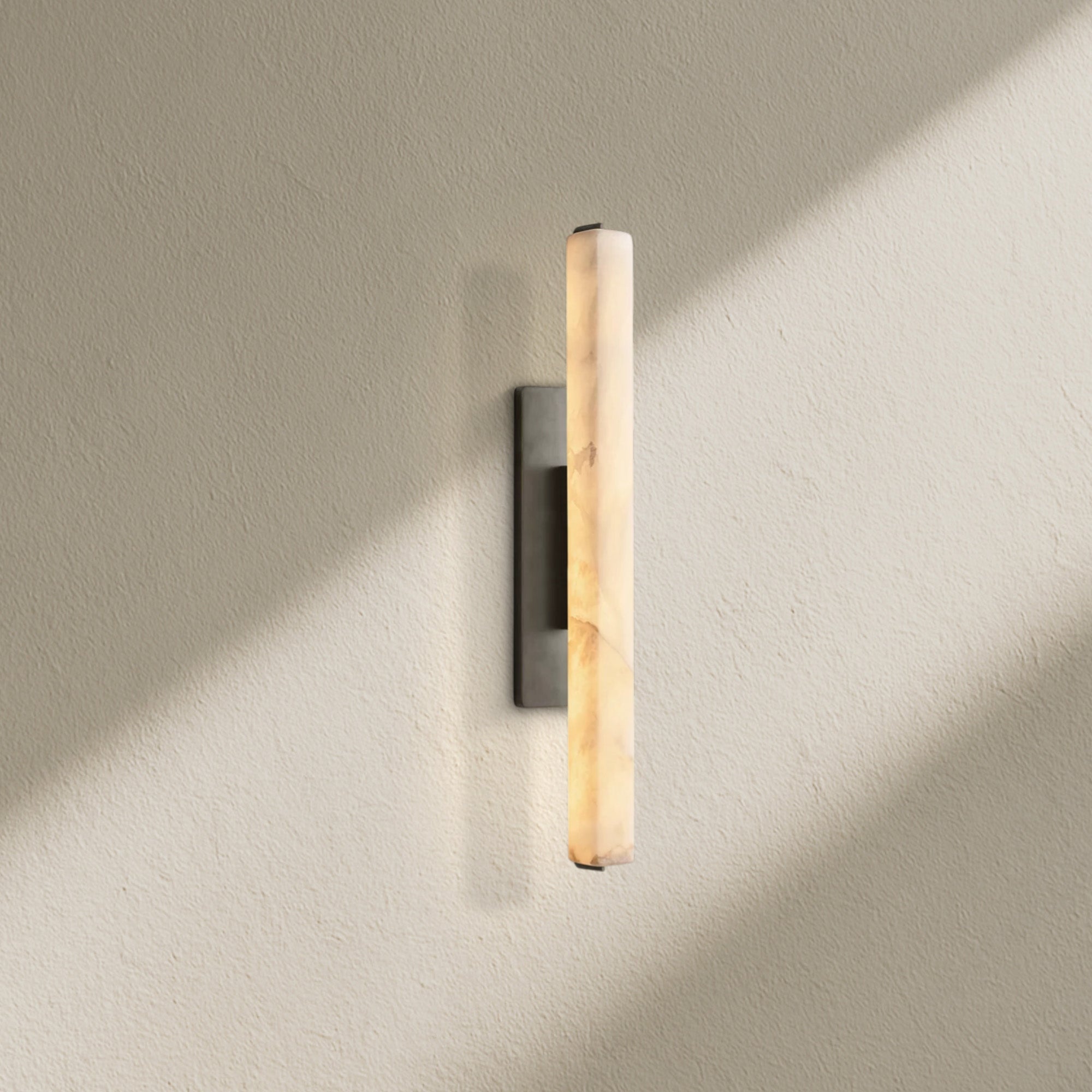 Aufz Alabaster Single Sconce