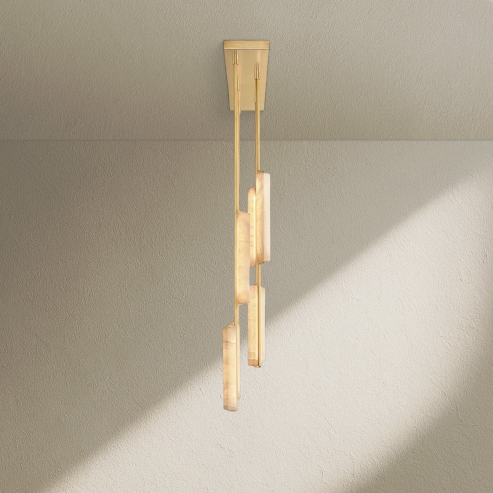 Aufz Alabaster Linear Chandelier