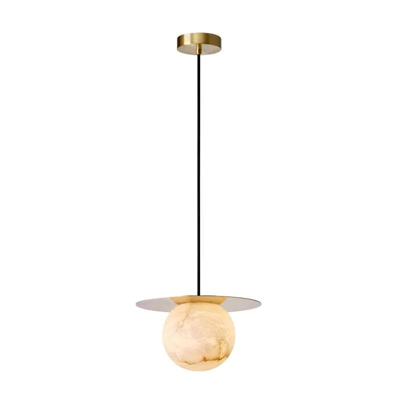 Joyfuzzy Boris Spanish Alabaster Bedside Pendant
