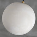 Joyfuzzy Modern Luxury Alabaster Ball Pendant Light, Island Mini Pendant Light