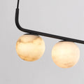 Joyfuzzy Modern Luxury Alabaster Global Kitchen Island Pendant 5 Lights