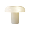 Joyfuzzy Modern Luxury Alabaster Mushroom Table Lamp, Bedside Table Lamp