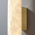 Modern Alabaster Bathroom Sconce - SmallBrassJoyfuzzy