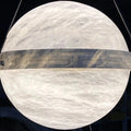 Modern Alabaster Globe Pendant Light - Joyfuzzy