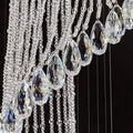 Modern Art Design Crystal Spiral Raindrop Chandelier - Joyfuzzy