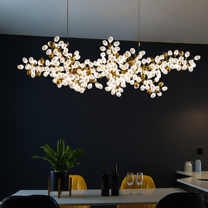 Modern Artistic Linear Elegant Grape Extra Large Chandelier - 70.9" LJoyfuzzy