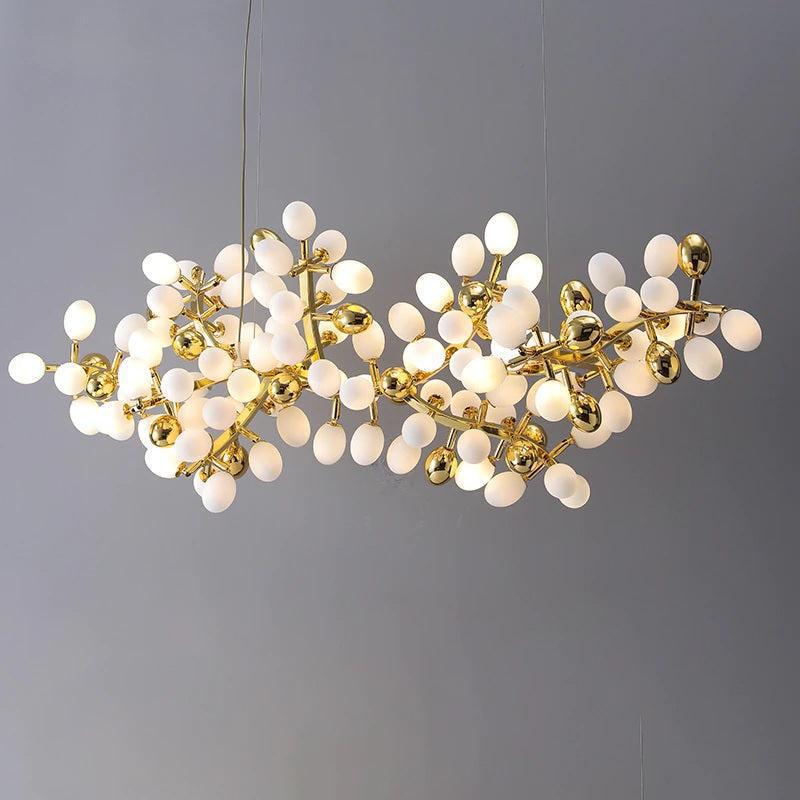 Modern Artistic Linear Grape Chandelier - 39.4" LJoyfuzzy
