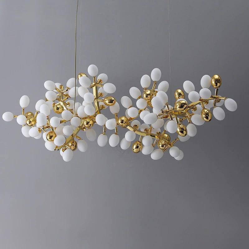 Modern Artistic Linear Grape Chandelier - 39.4" LJoyfuzzy