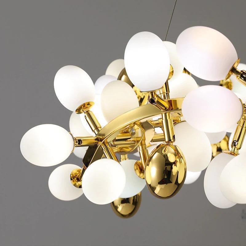 Modern Artistic Linear Grape Chandelier - 47.2" LJoyfuzzy
