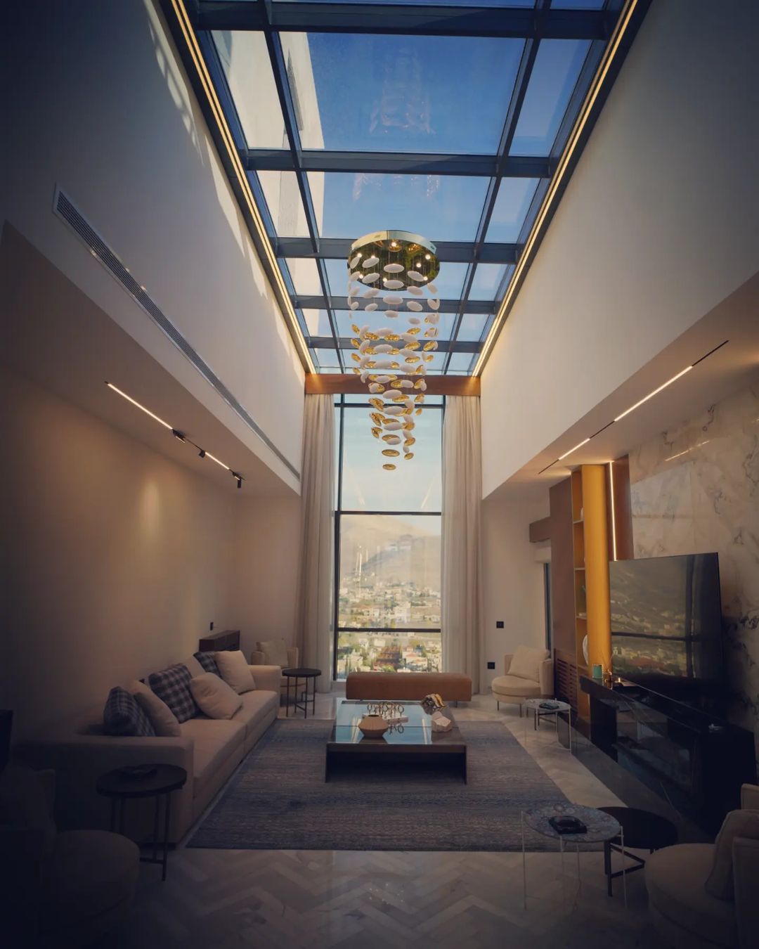 Modern Artistic Unique Golden Dragon Egg Pendant Ceiling Light Fixture for Staircase/ Sales Center/ Hotel - Joyfuzzy