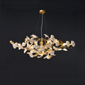 Modern Ceramic Ginkgo Chandelier - 39.37