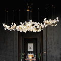 Modern Creative Ginkgo Linear Chandelier - 108.7