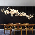 Modern Creative Ginkgo Linear Chandelier - 130.7