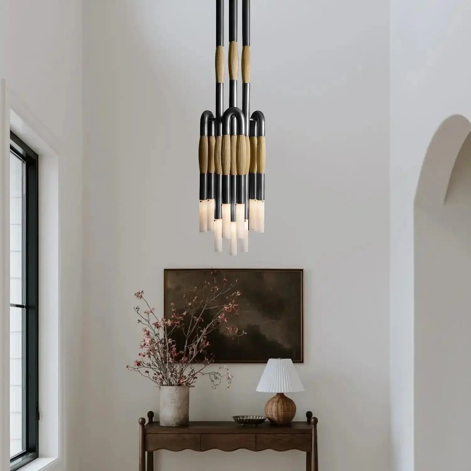 Modern Heritage Horsehair 9 - Light Pendant Unique Luxury Light Fixture - Joyfuzzy
