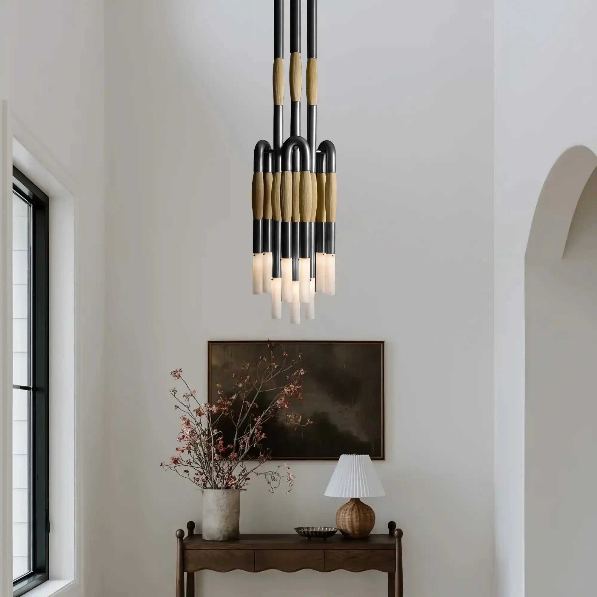 Modern Heritage Horsehair 9 - Light Pendant Unique Luxury Light Fixture - Joyfuzzy