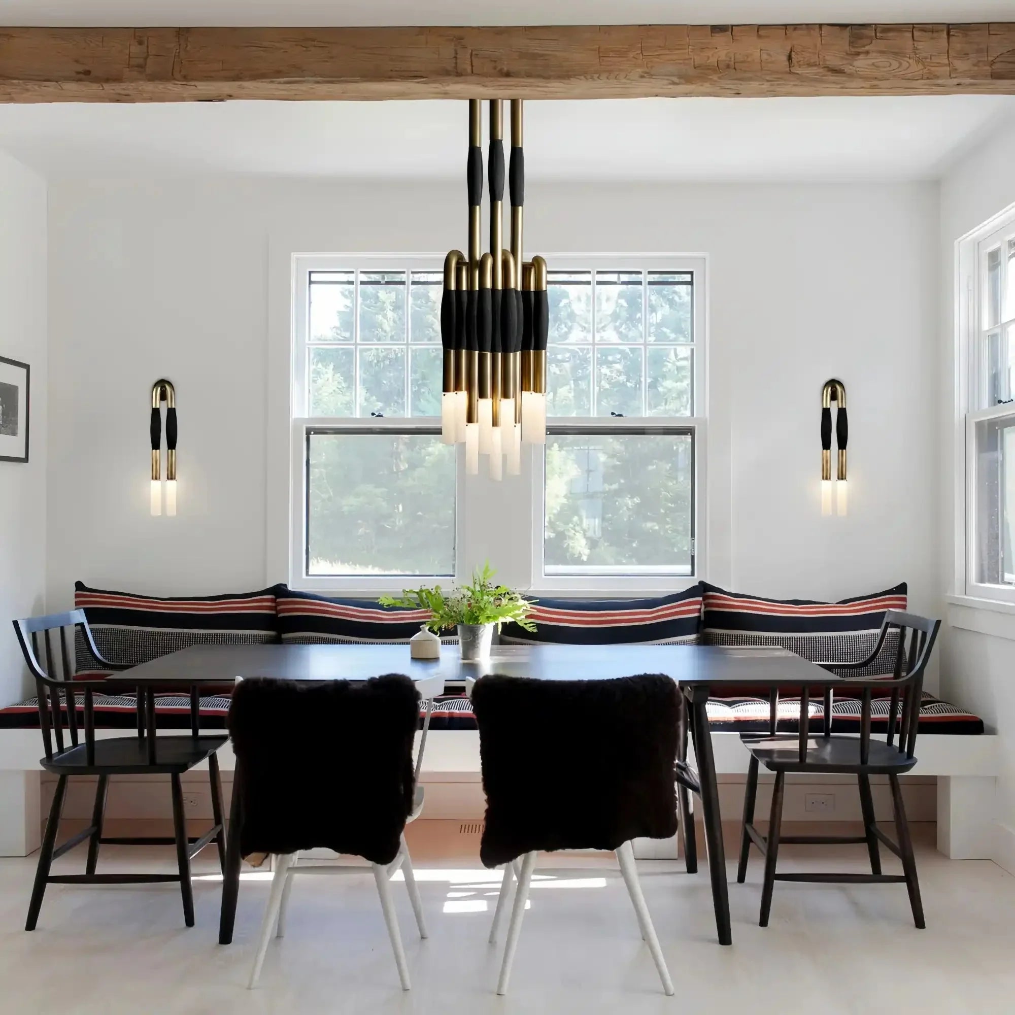 Modern Heritage Horsehair 9 - Light Pendant Unique Luxury Light Fixture - Joyfuzzy